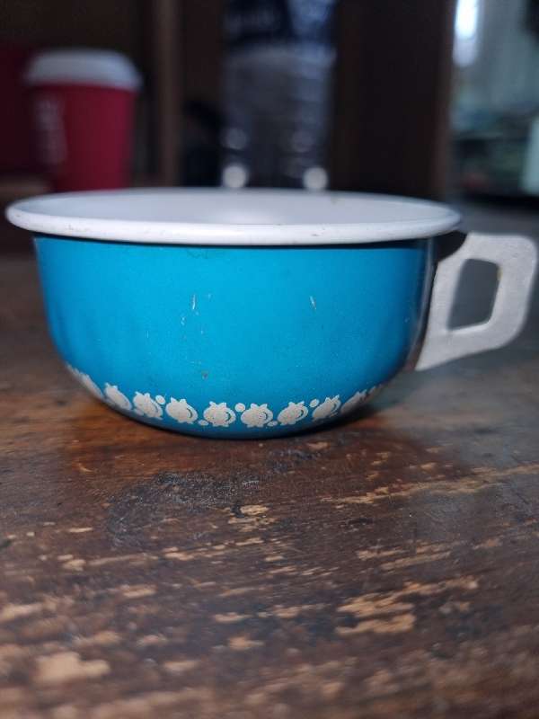 Small Tin Toy cup - Made in Japan
