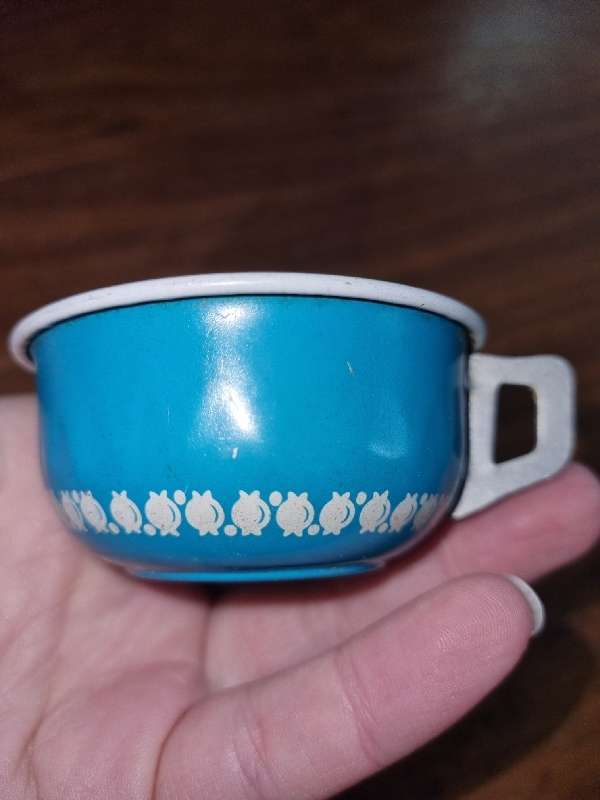 Small Tin Toy cup - Made in Japan