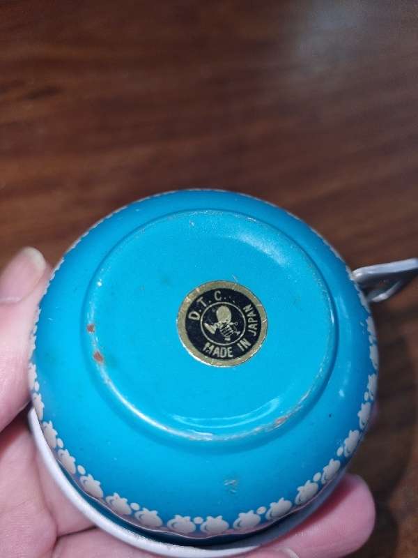Small Tin Toy cup - Made in Japan