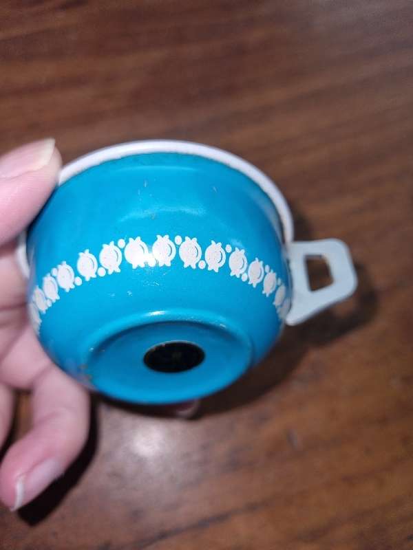 Small Tin Toy cup - Made in Japan