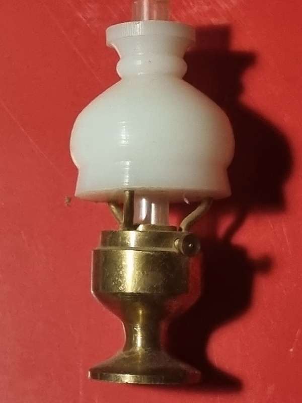Handcrafted Brass Temptations - Solid Brass Miniature Lamp