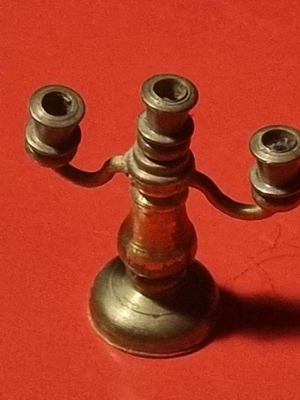 Handcrafted Brass Temptations - Solid Brass Miniature Candlestick