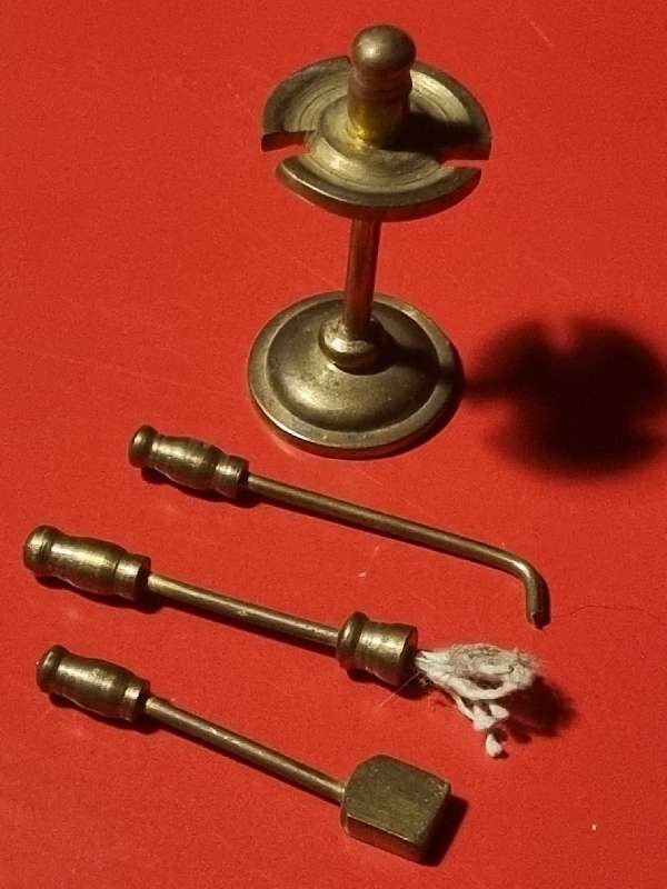 Handcrafted Brass Temptations - Solid Brass Miniature Fireplace set