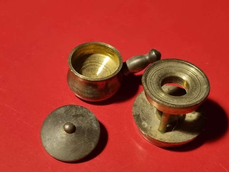 Handcrafted Brass Temptations - Solid Brass Miniature