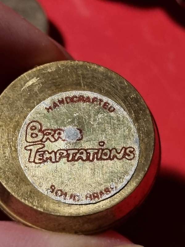Handcrafted Brass Temptations - Solid Brass Miniature