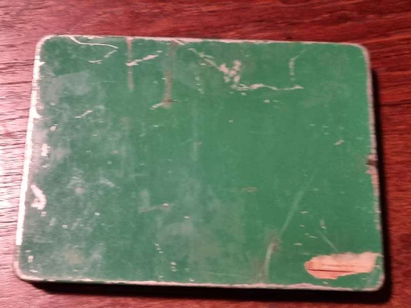 Vintage Green Craven Cigarette Tin