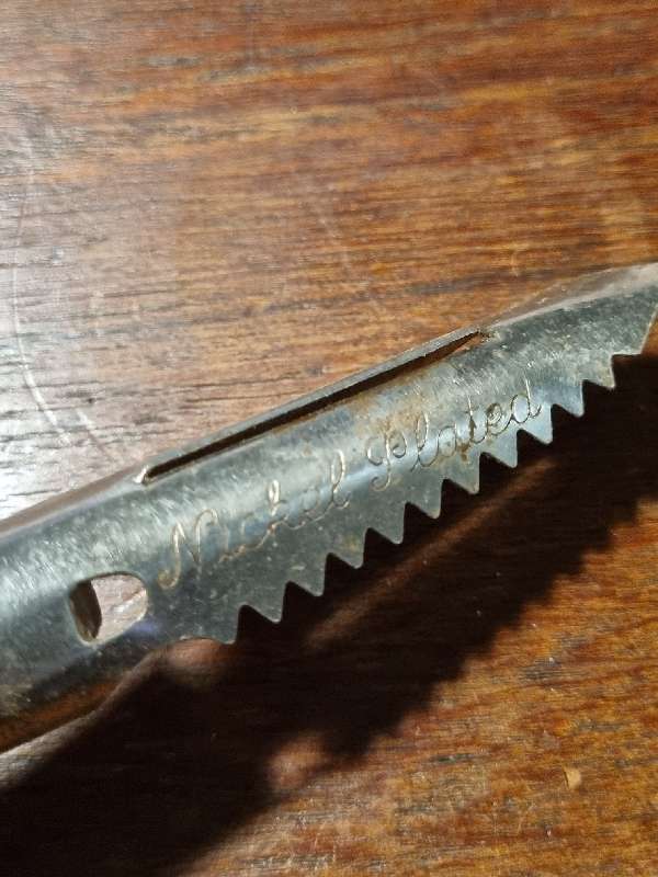 Vintage Kitchen tool with wooden handle