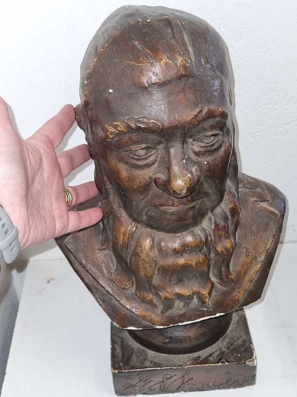 Large Bust Sculpture of President Paul Kruger