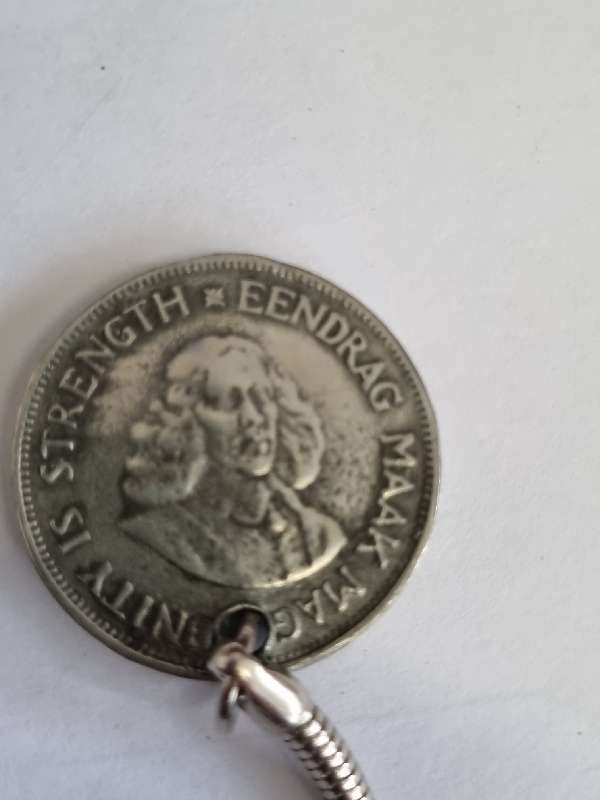 1963 1c Coin Keyring