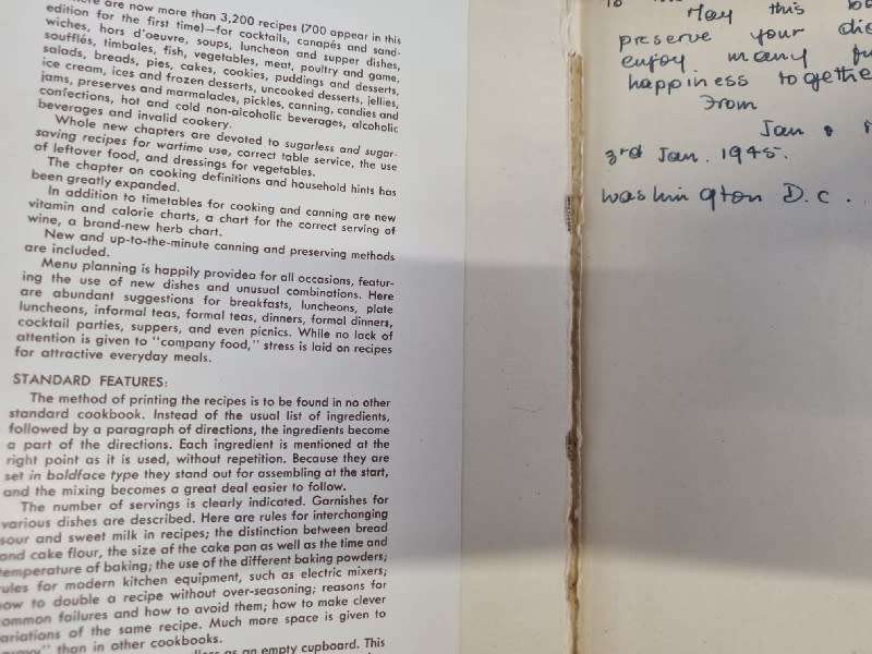 The Joy of Cooking - Irma S. Rombauer - 1943 Edition