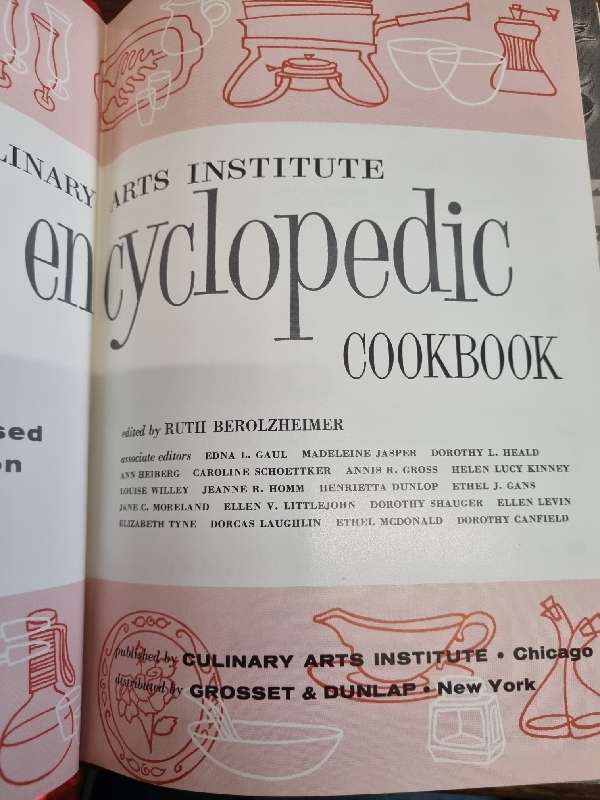 Encyclopedic Cookbook - Ruth Berolzheimer - 1976 Edition