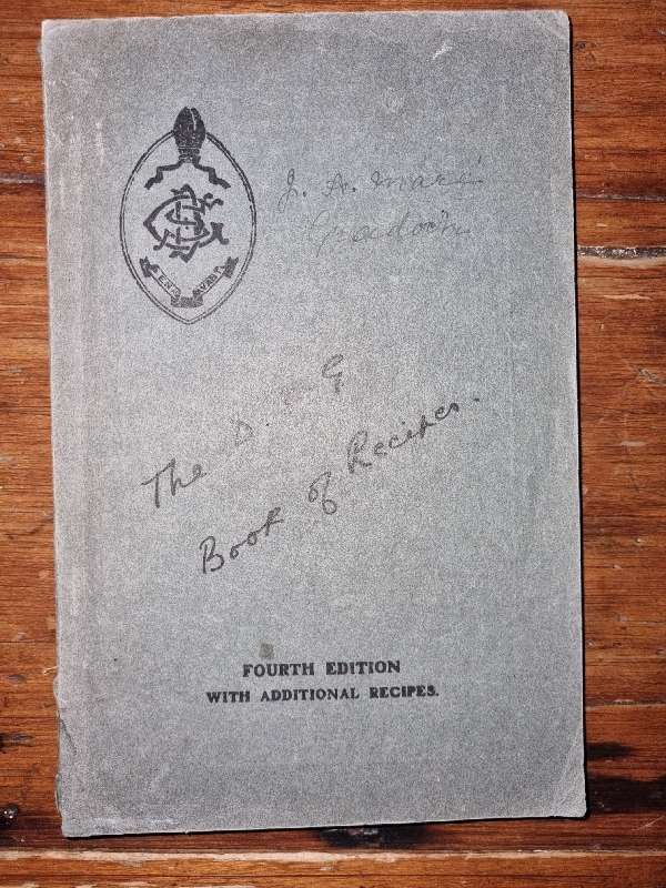 The DSG Book of Recipes - Vintage Recipe Book