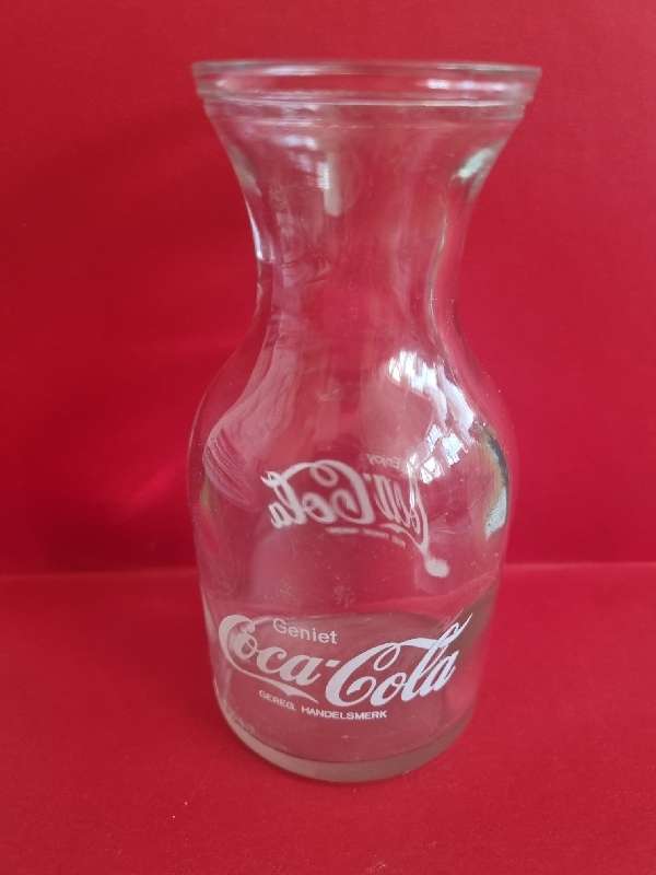Coca-Cola Glass Carafe - Height - 13cm