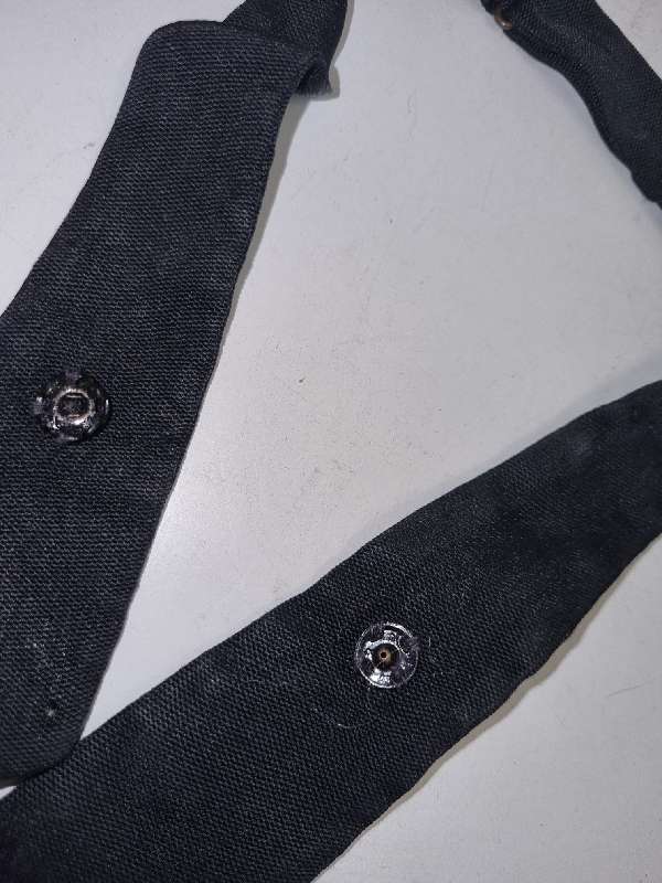 Vintage Mens Cravat Tie - Black