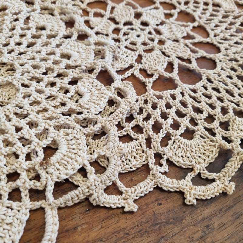 3 x Crochet Doilies Diameter - 29cm each