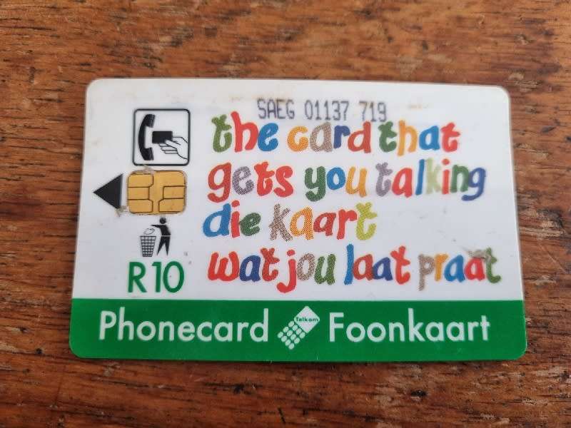 Phonecard - Foonkaart - Telkom - Used