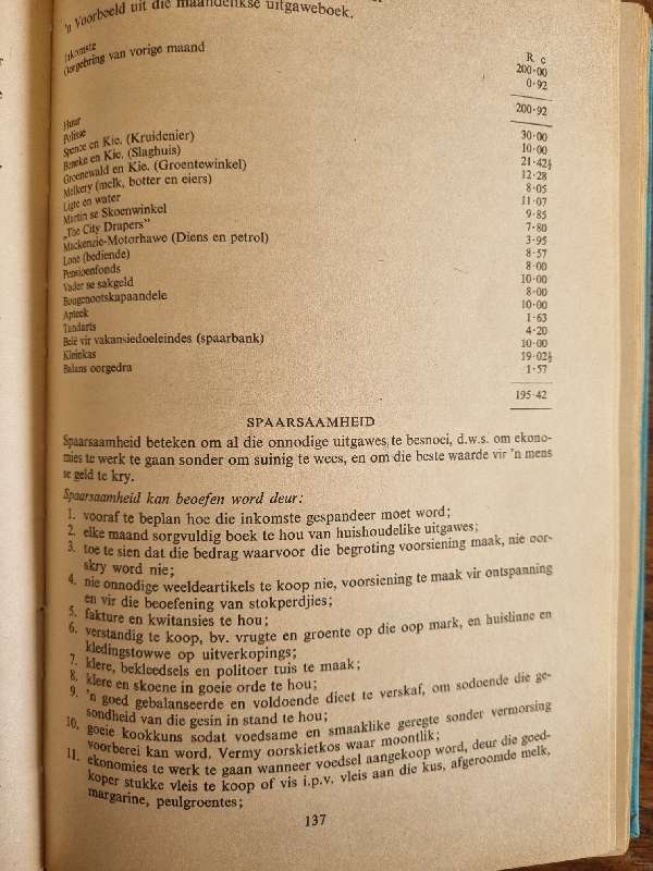 Flink met die voorskoot! - Basiese Huishoudkunde