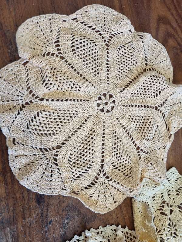 4 x Crochet Doilies