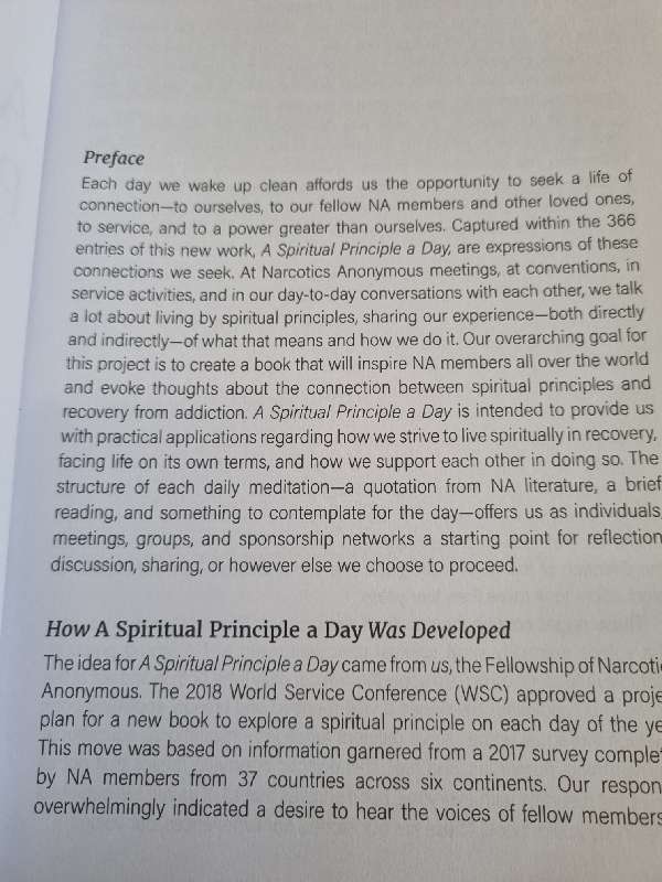 A Spiritual Principle a Day