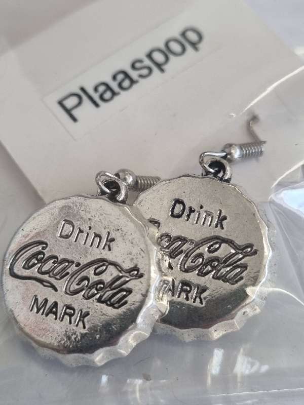 Coca-Cola earrings