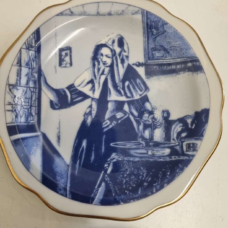 4 x Beautiful Vintage Delft Holland Special Limited Collectors Edition display plates - 14cm each