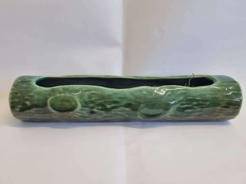 Vintage Log shaped Vermont vase - 27cm