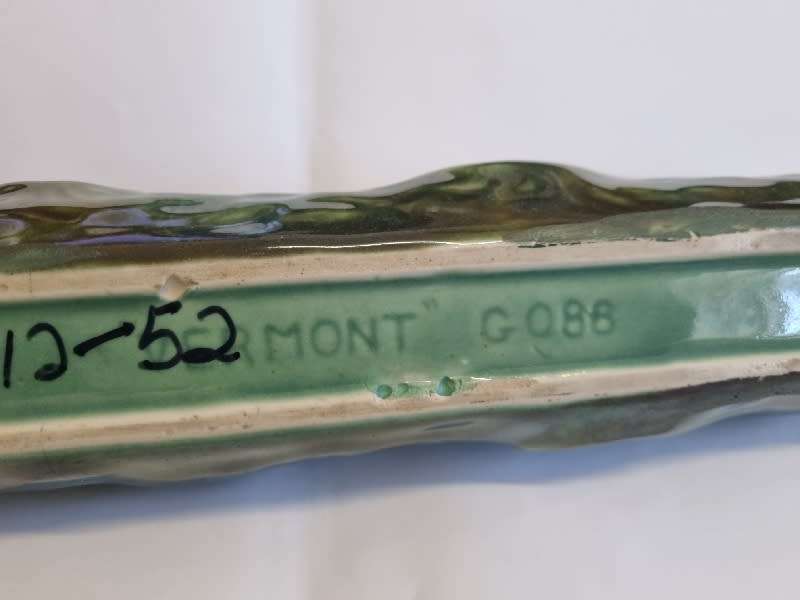 Vintage Log shaped Vermont vase - 27cm