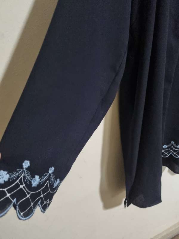 2 Piece  Navy Jacket and Top - Size 26 - Vivara Michelle