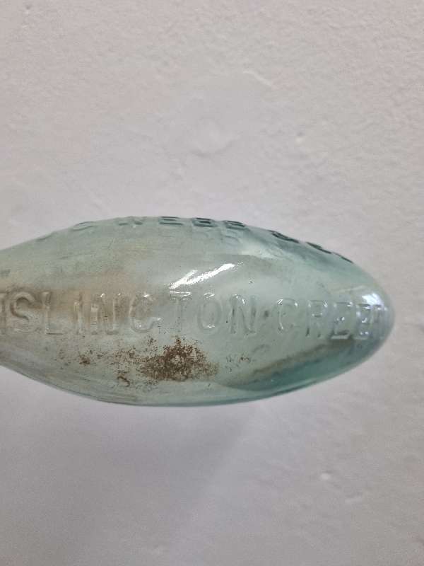 Vintage J.C. Webb Bottle with rounded bottom