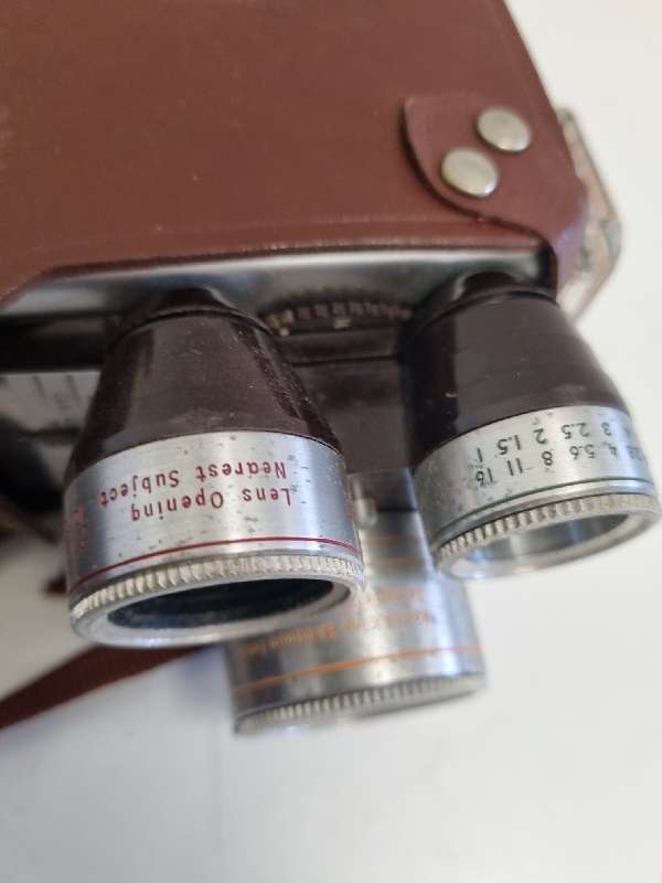 Vintage Kodak Brownie Movie Camera in Pouch
