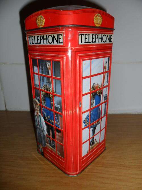Telephone Kiosk Tin Money Box
