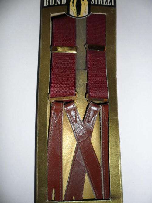 Vintage Bond Street Braces - In Original packaging