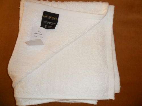 White Glodina Black Label Hand Towel