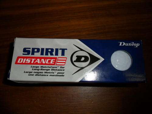 3 x Dunlop Spirit Distance Golf Balls
