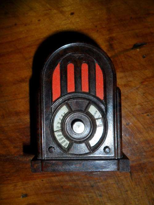 Antique Radio shaped sharpener - Collectable - Made in Germany