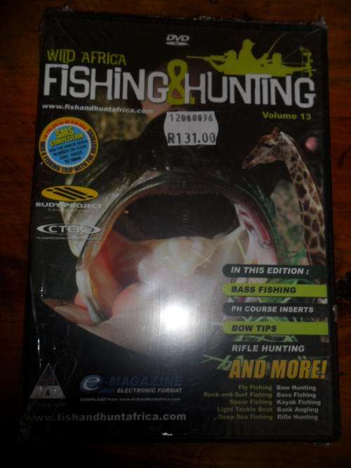 Wild Africa Fishing and Hunting DVD - Volume 13