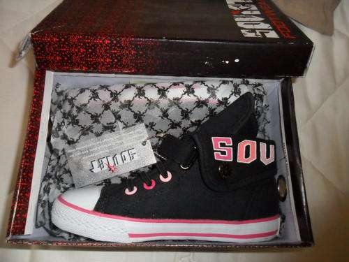 Girls Soviet Hightop Sneakers Size 12