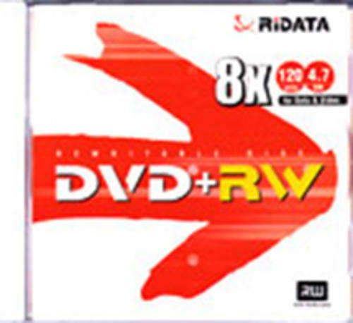 RiDATA DVD+RW 8x 120min/4.7GB (5pcs) ***FREE Delivery!