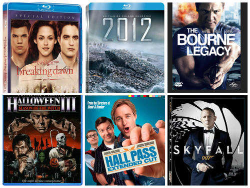 Blu Ray & DVD MultiMix (4 x Blu Ray & 2 x DVD) **ALL BRAND NEW, Sealed**