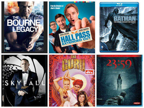 Blu Ray & DVD MultiMix (3 x Blu Ray & 3 x DVD) **ALL BRAND NEW, Sealed**