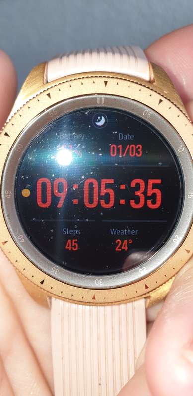 Samsung Galaxy Smart Watch Rose Gold 42mm