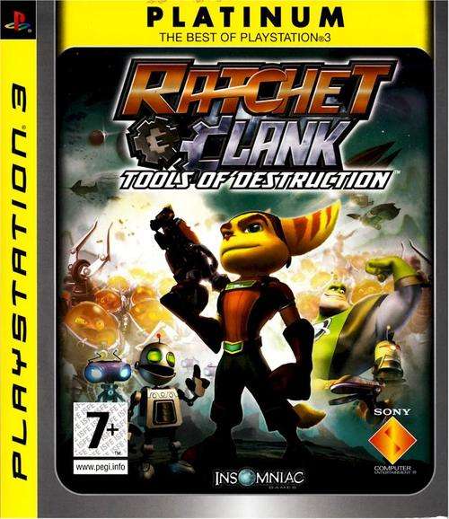 Ratchet and Clank: Tools of Destruction(Platinum)-ps3