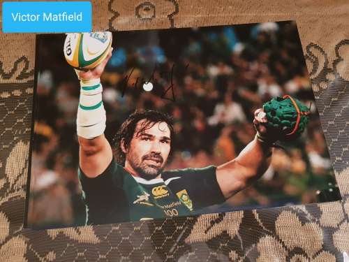 ** VICTOR MATFIELD signed PHOTO ** SOUTH AFRICAN legend - 2007 WORLD CUP *