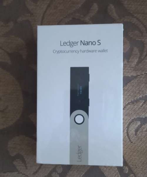 Ledger Nano S Cryptocurrency hardware wallet