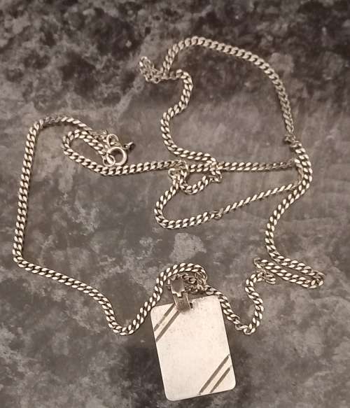 Gorgeous 925 silver chain with pedant