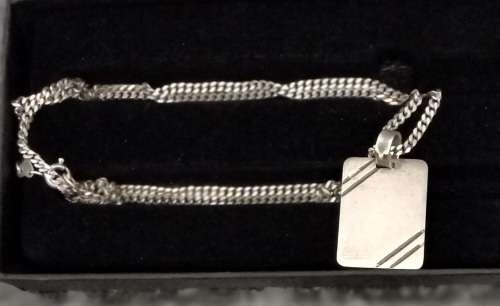 Gorgeous 925 silver chain with pedant