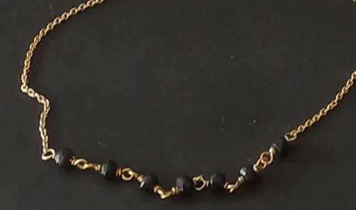 An amazing Black Betty Sterling Silver and Black Onyx  Necklace