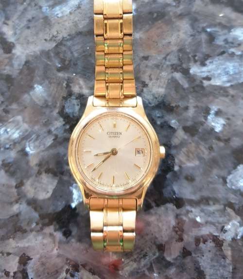 Gold Tone ladies Citizen