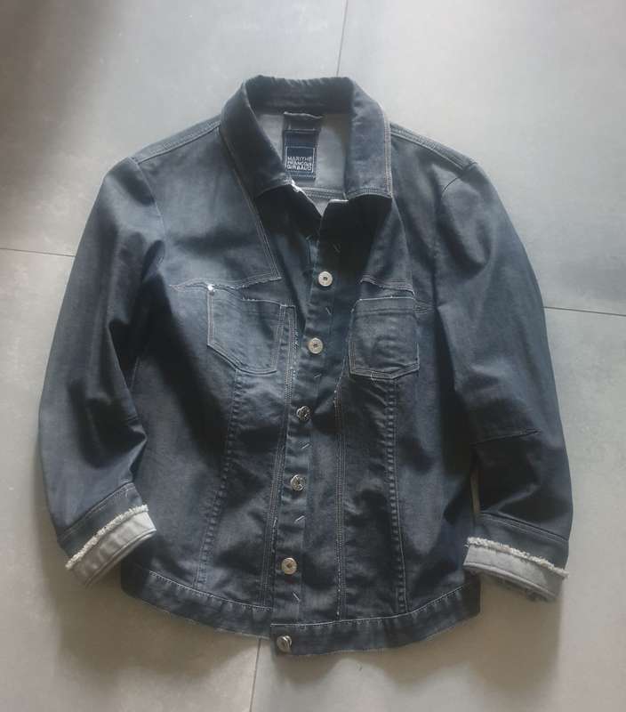 Gorgeous Italian MARITHÉ & FRANÇOIS GIRBAUD Jeans Jacket