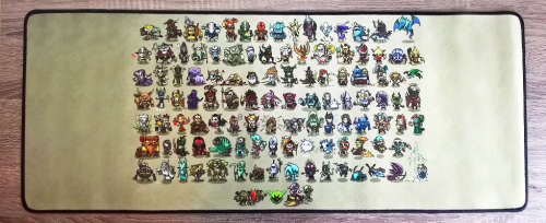Mousepad Dota 2 Portrait of Heroes